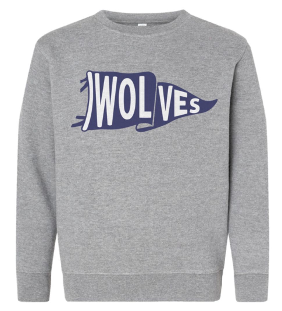 Grey Pennant Sweatshirt