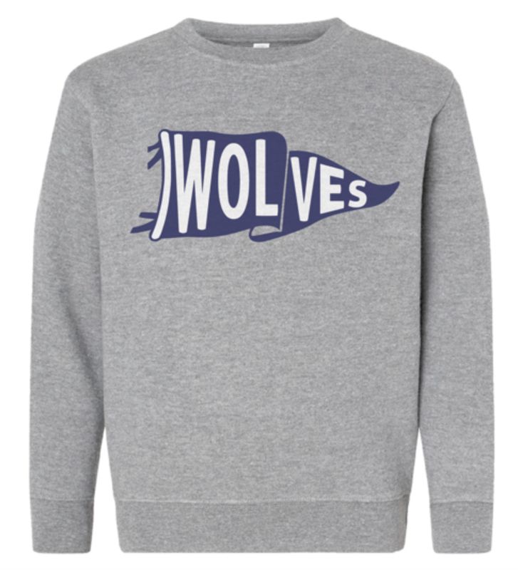 Grey Pennant Sweatshirt