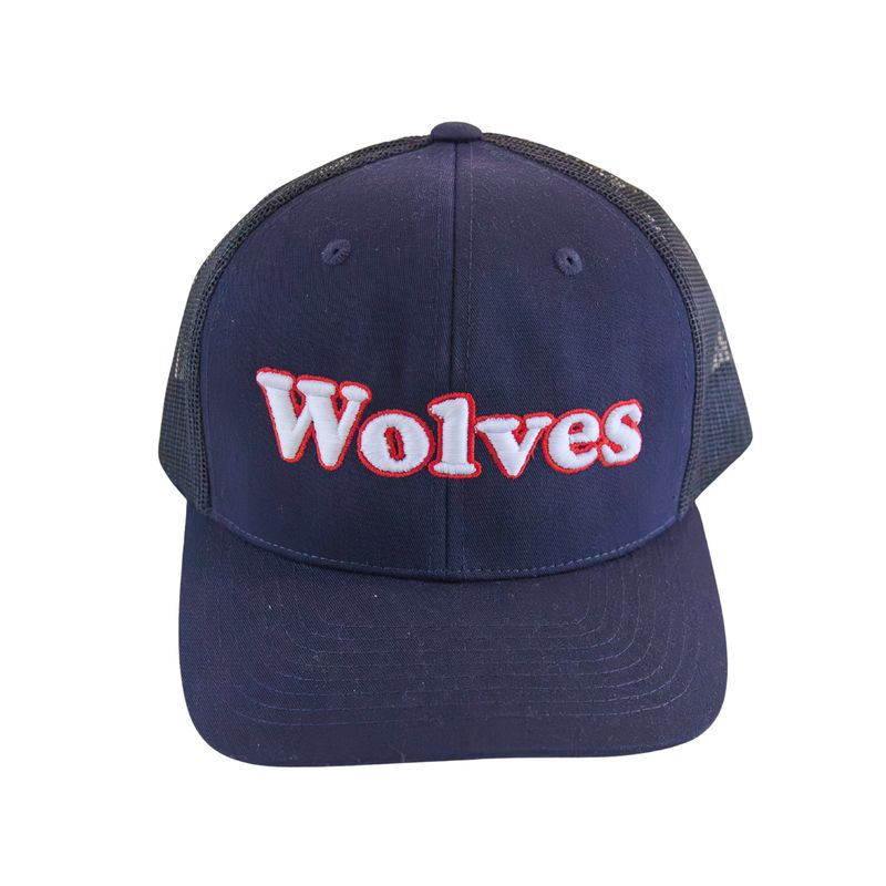 Navy Wolves Hat