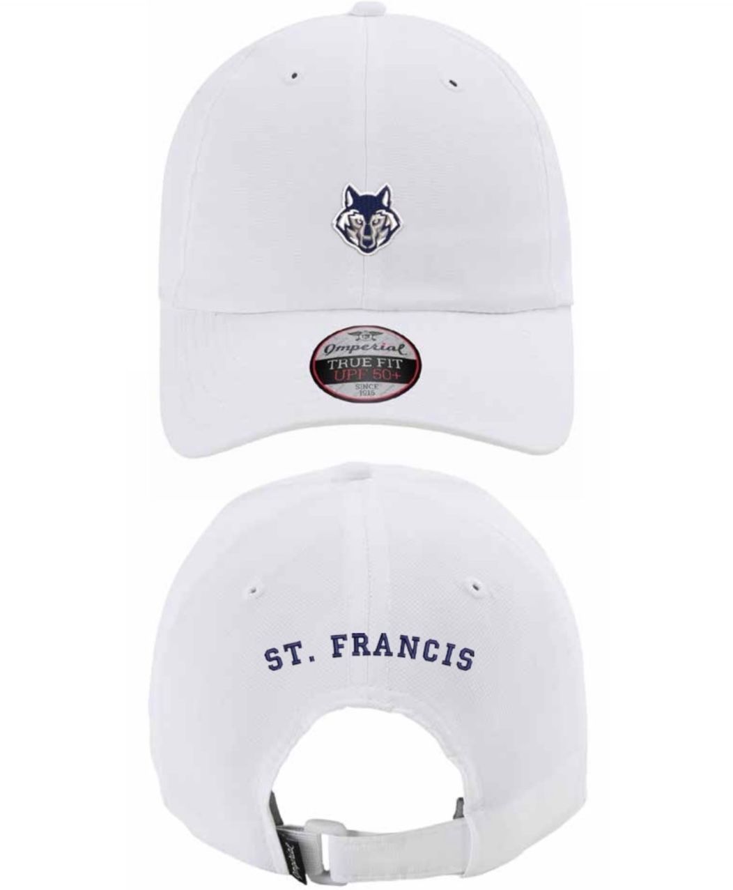 White Wolf Imperial Adult Hat