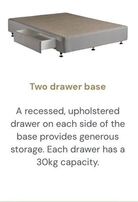 Two Drawer Base