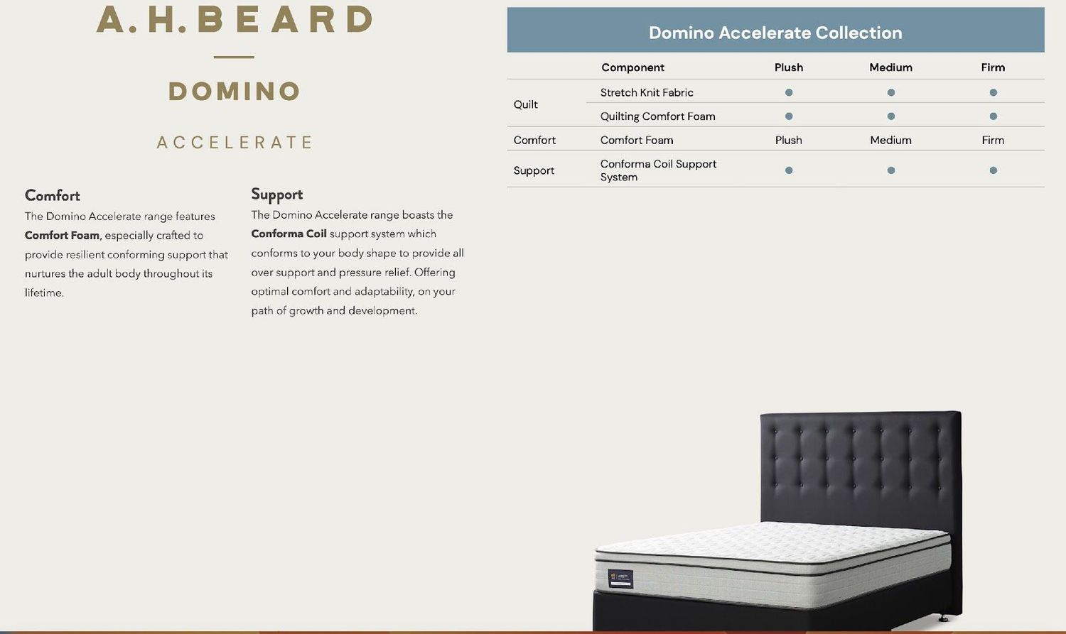 Domino Accelerate Collection