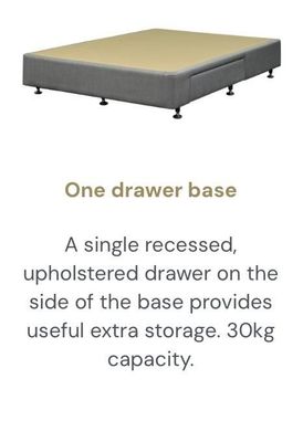 One Drawer Base