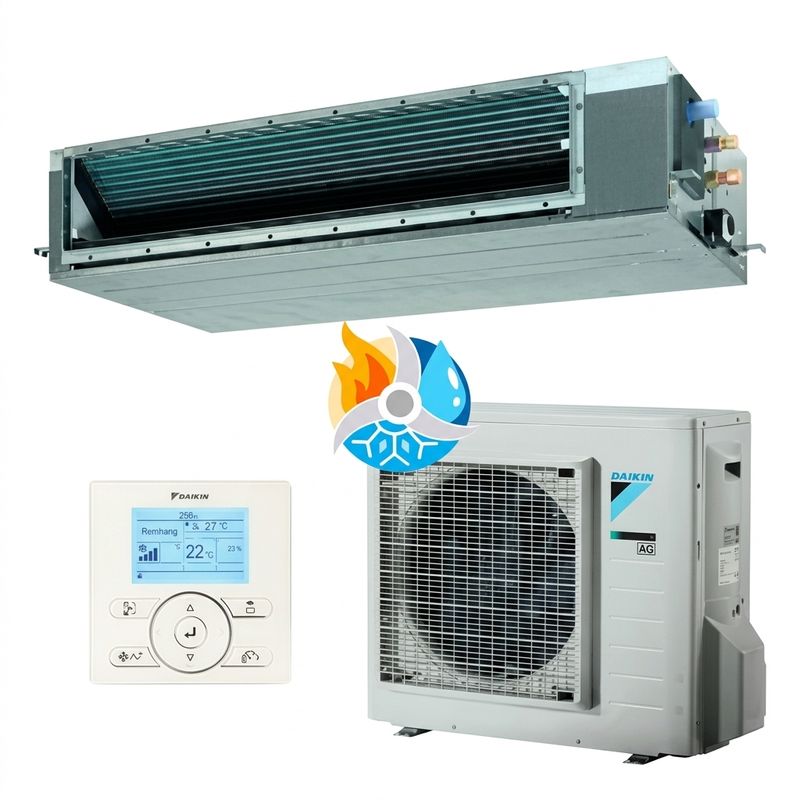 Daikin ADEAS60A Split Conductos 4902 Frig.