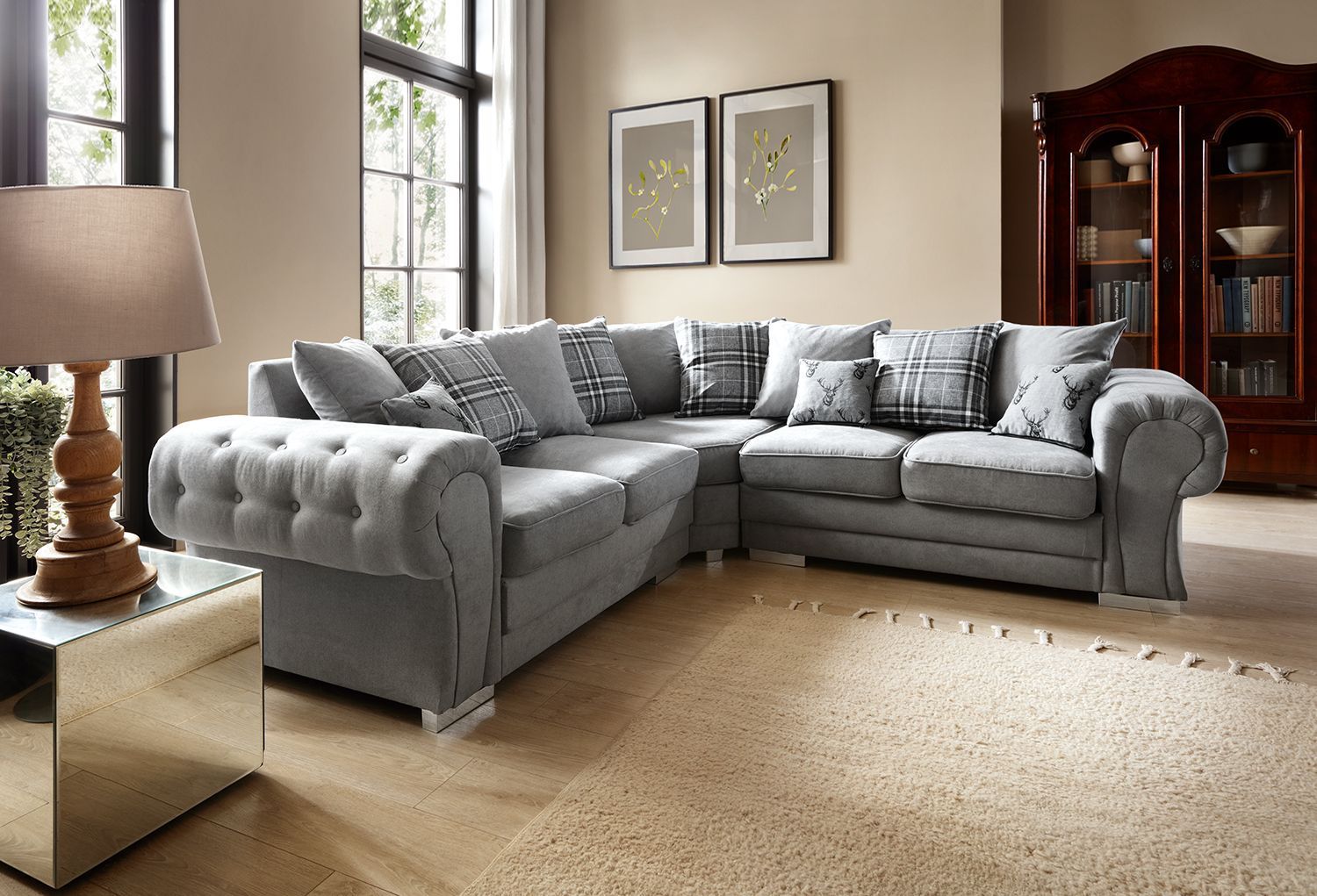 Modern Verona Universal Corner Sofa