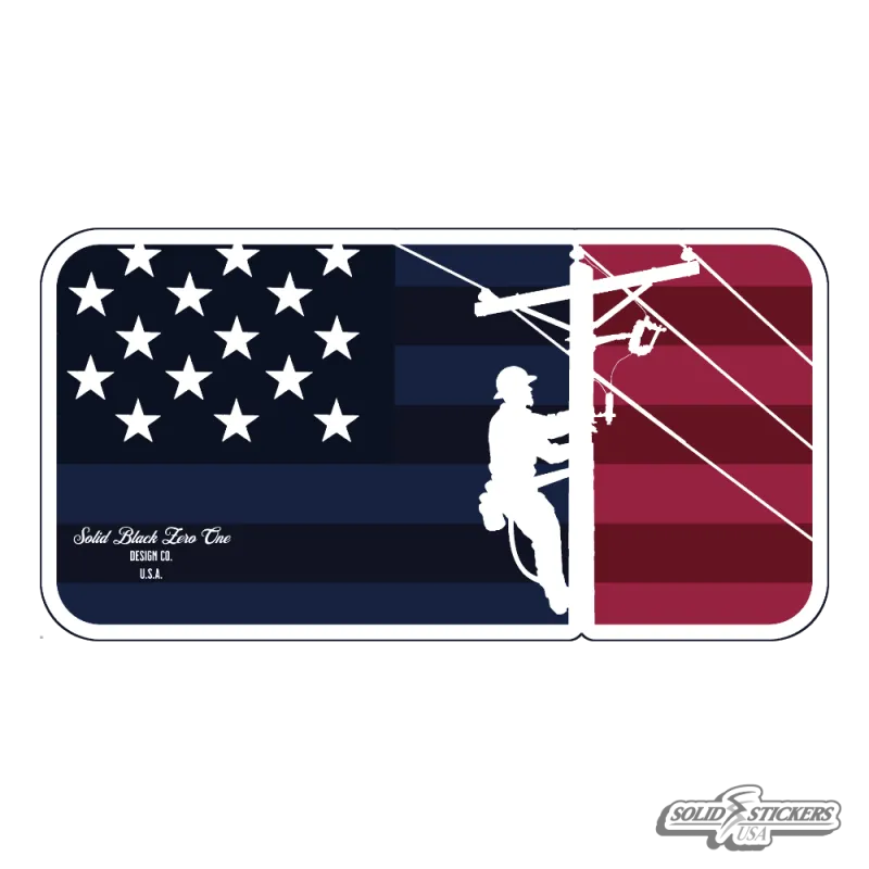 Lineman Stickers