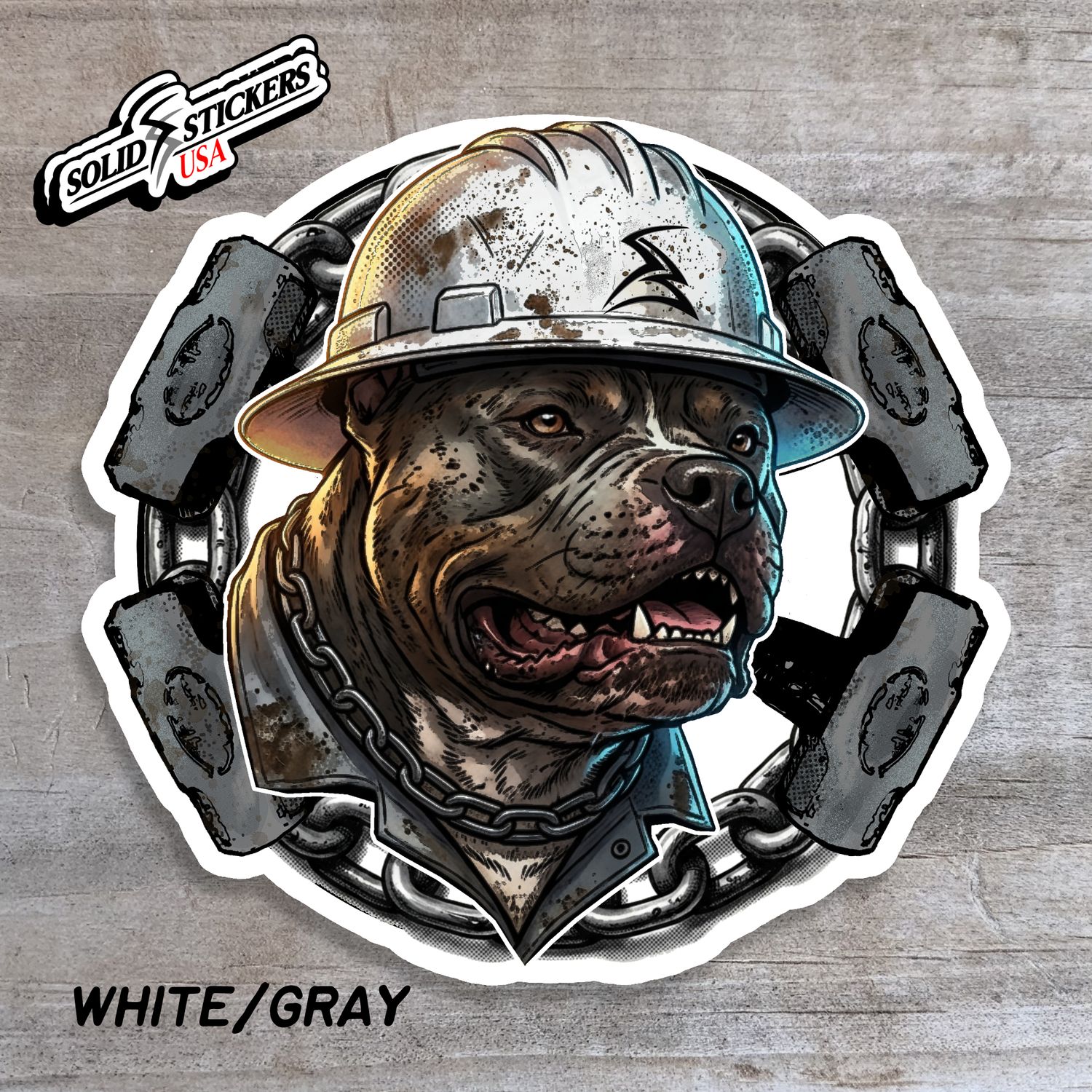 American Bully Oilfield Vinyl Sticker