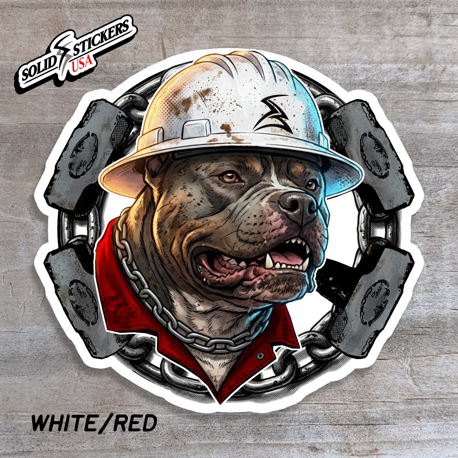 American Bully Oilfield Vinyl Sticker