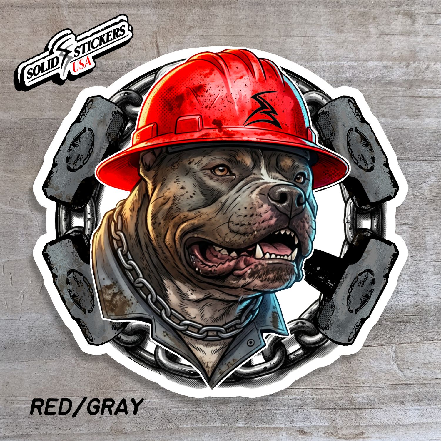 American Bully Oilfield Vinyl Sticker
