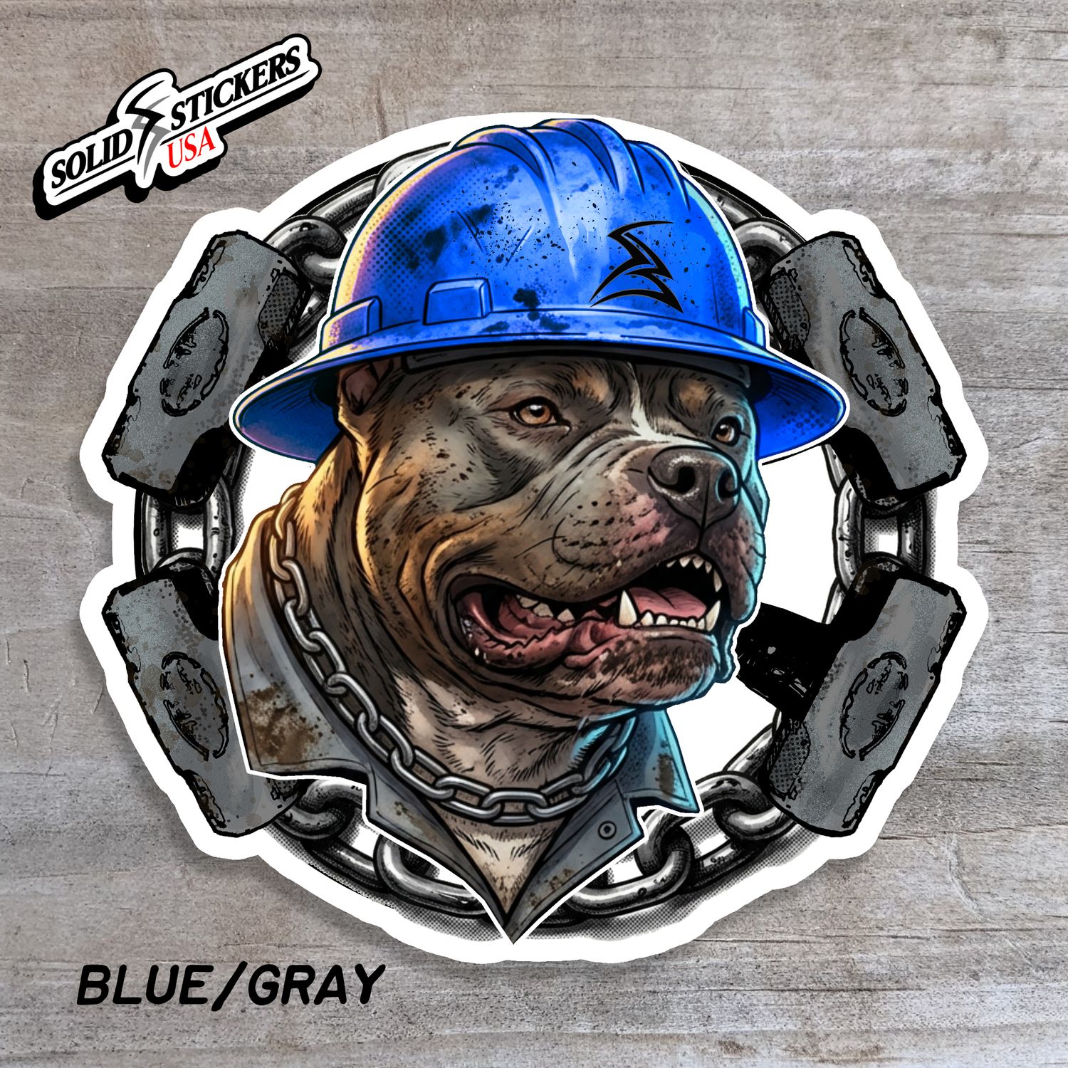 American Bully Oilfield Vinyl Sticker