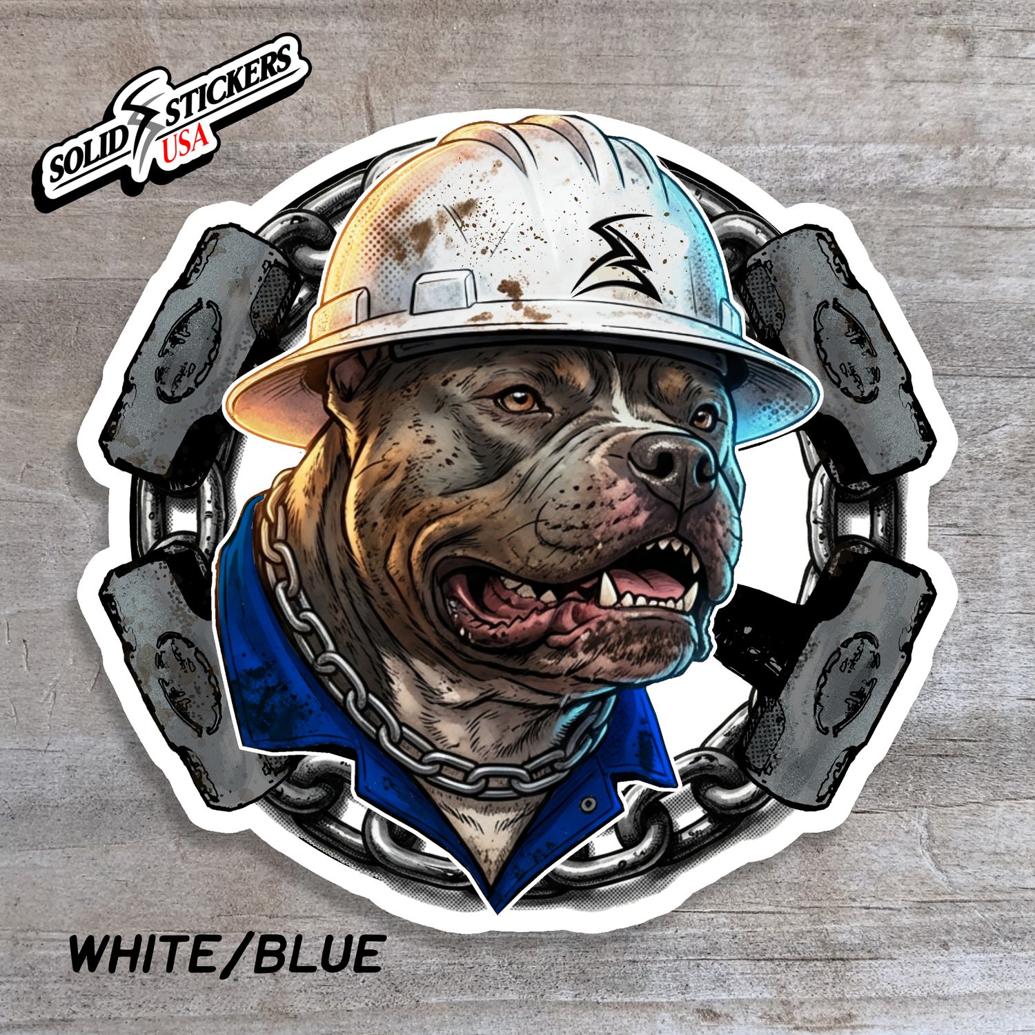 American Bully Oilfield Vinyl Sticker
