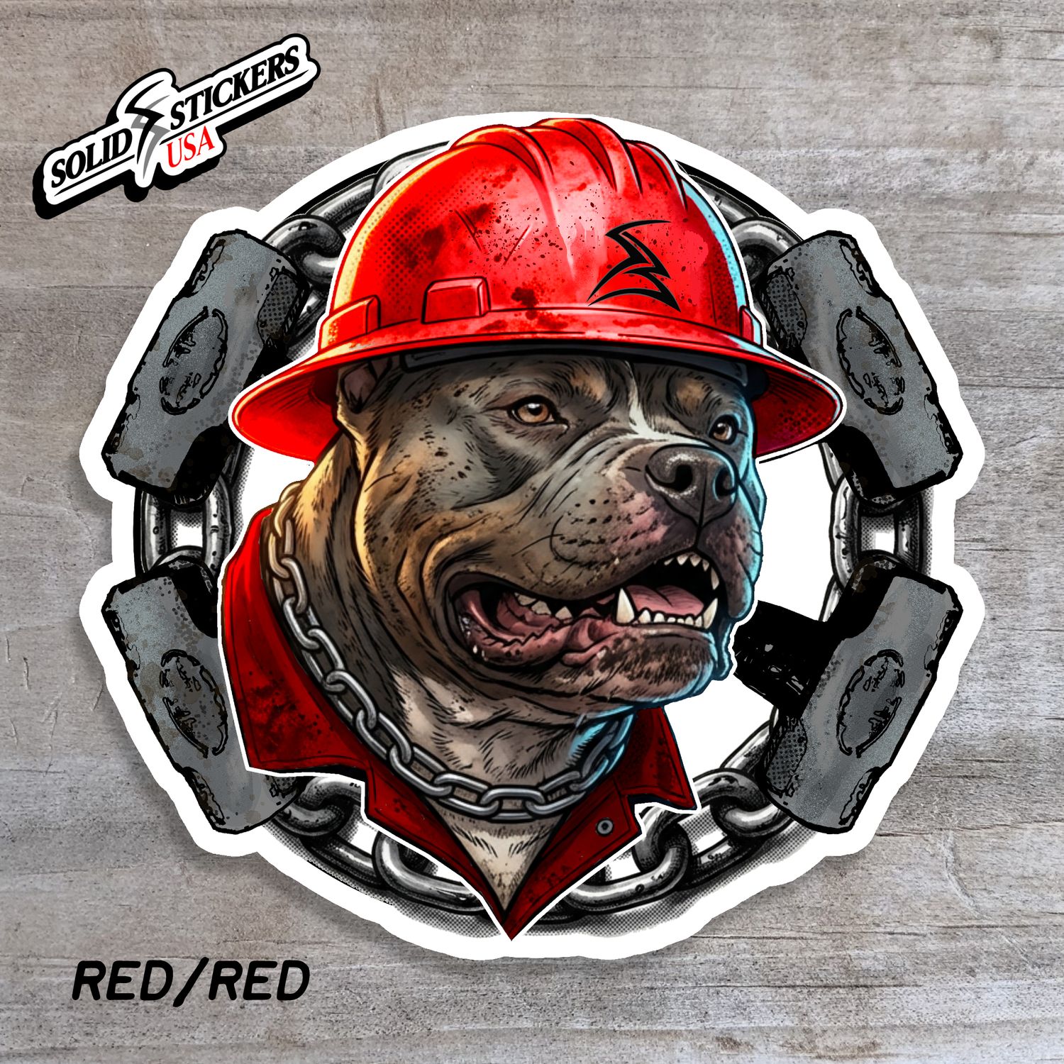 American Bully Oilfield Vinyl Sticker