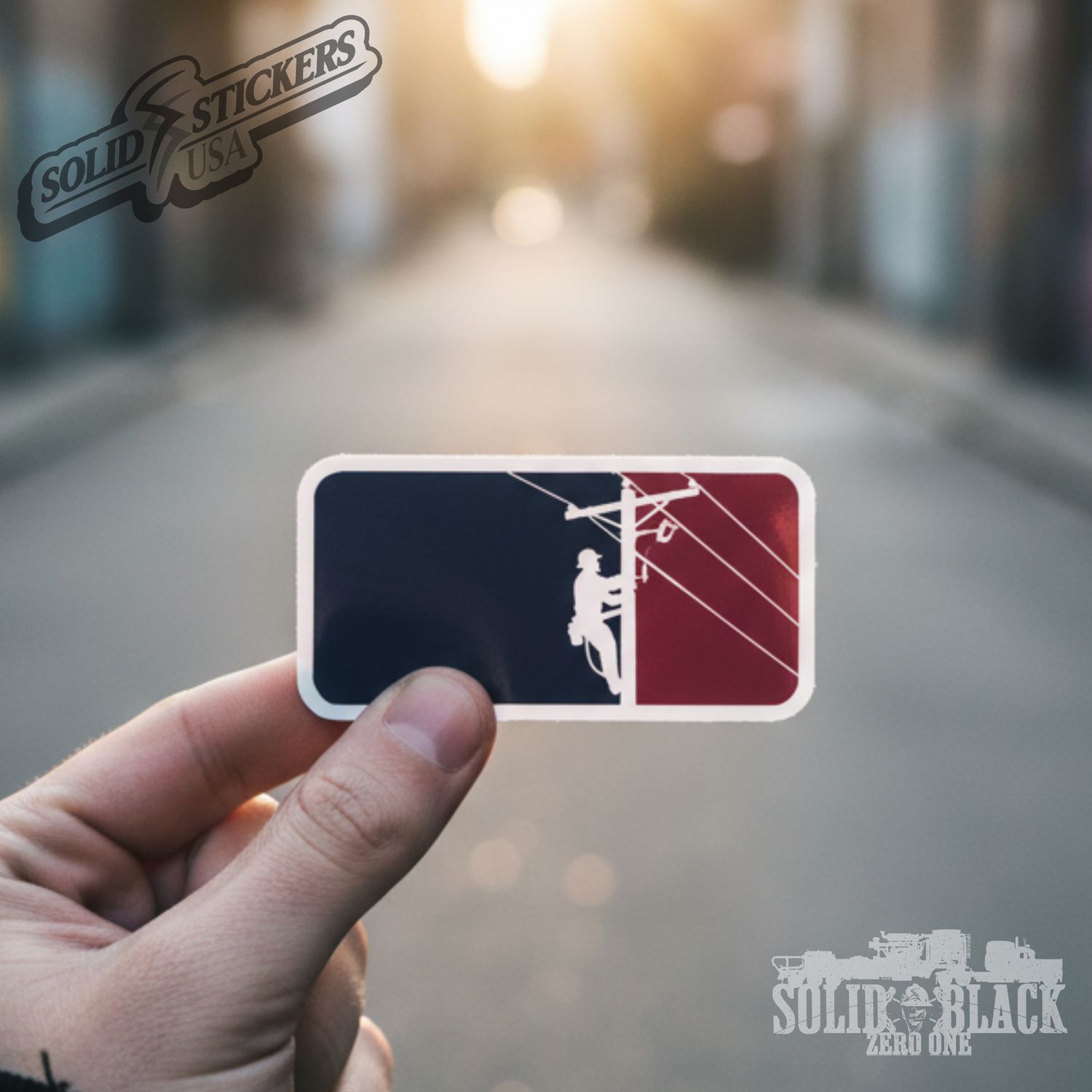 Pro Lineman Vinyl Sticker