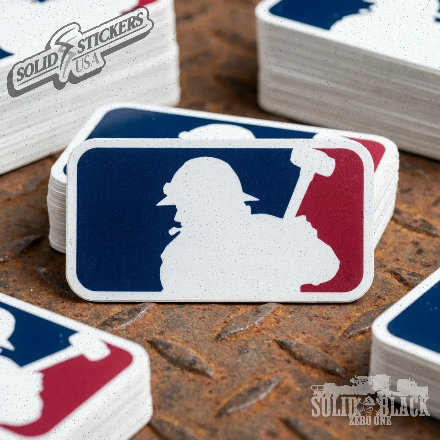 Major League Frac Vinyl Sticker