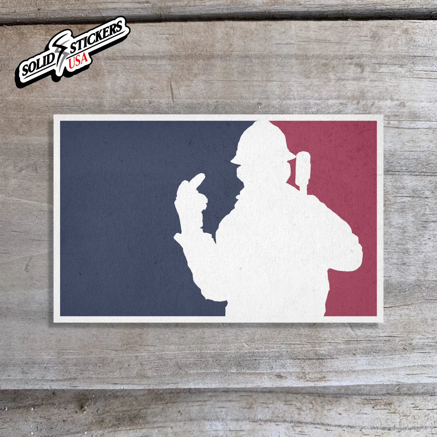 Hand Gesture Vinyl Sticker