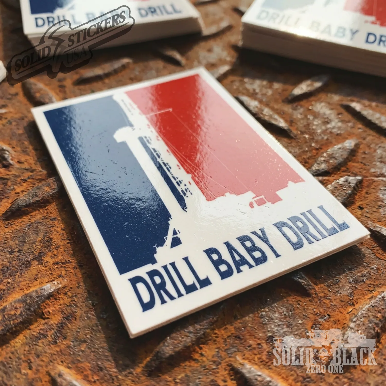 Drill Baby Drill Vinyl Sticker