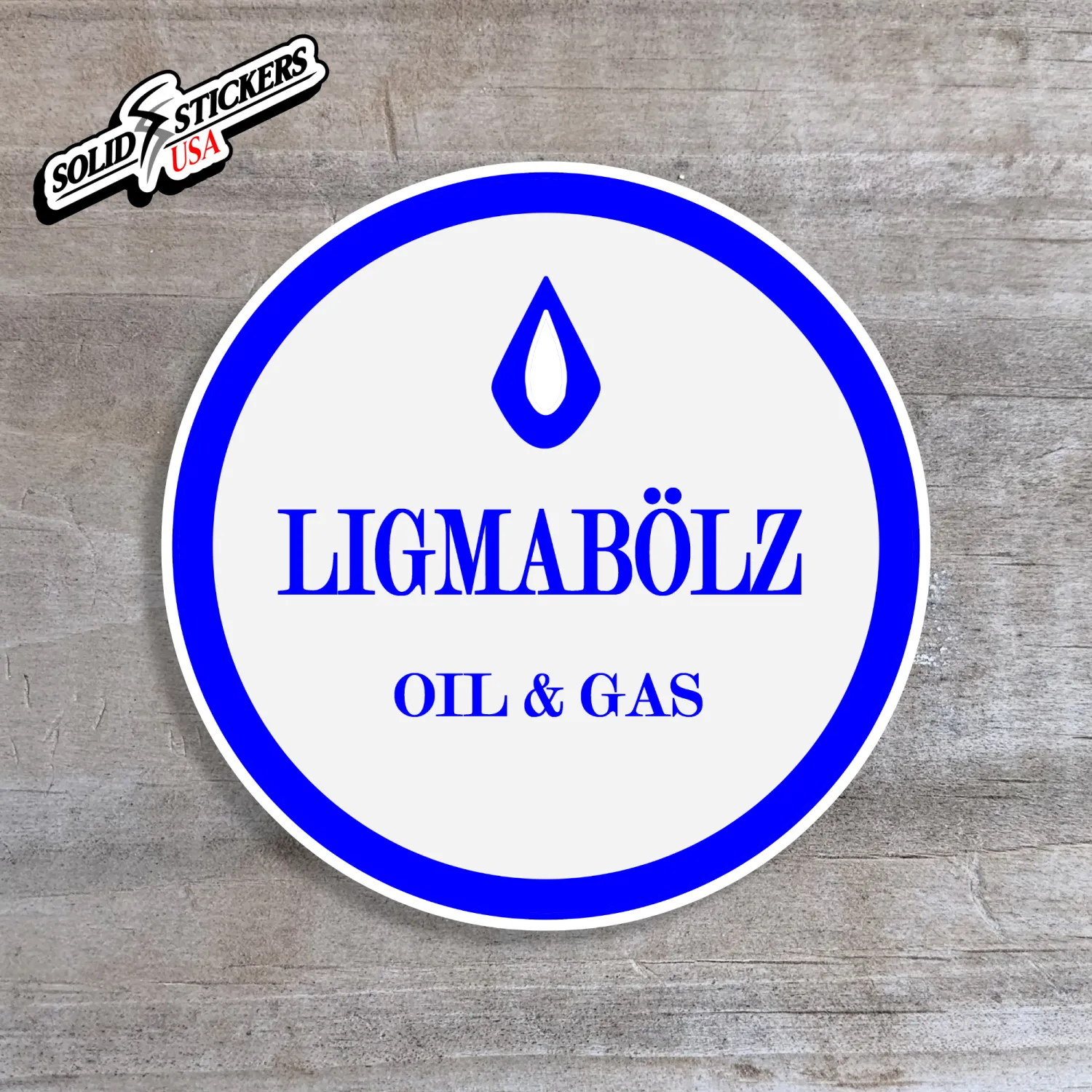 Ligmabolz Oil &amp; Gas Vinyl Sticker