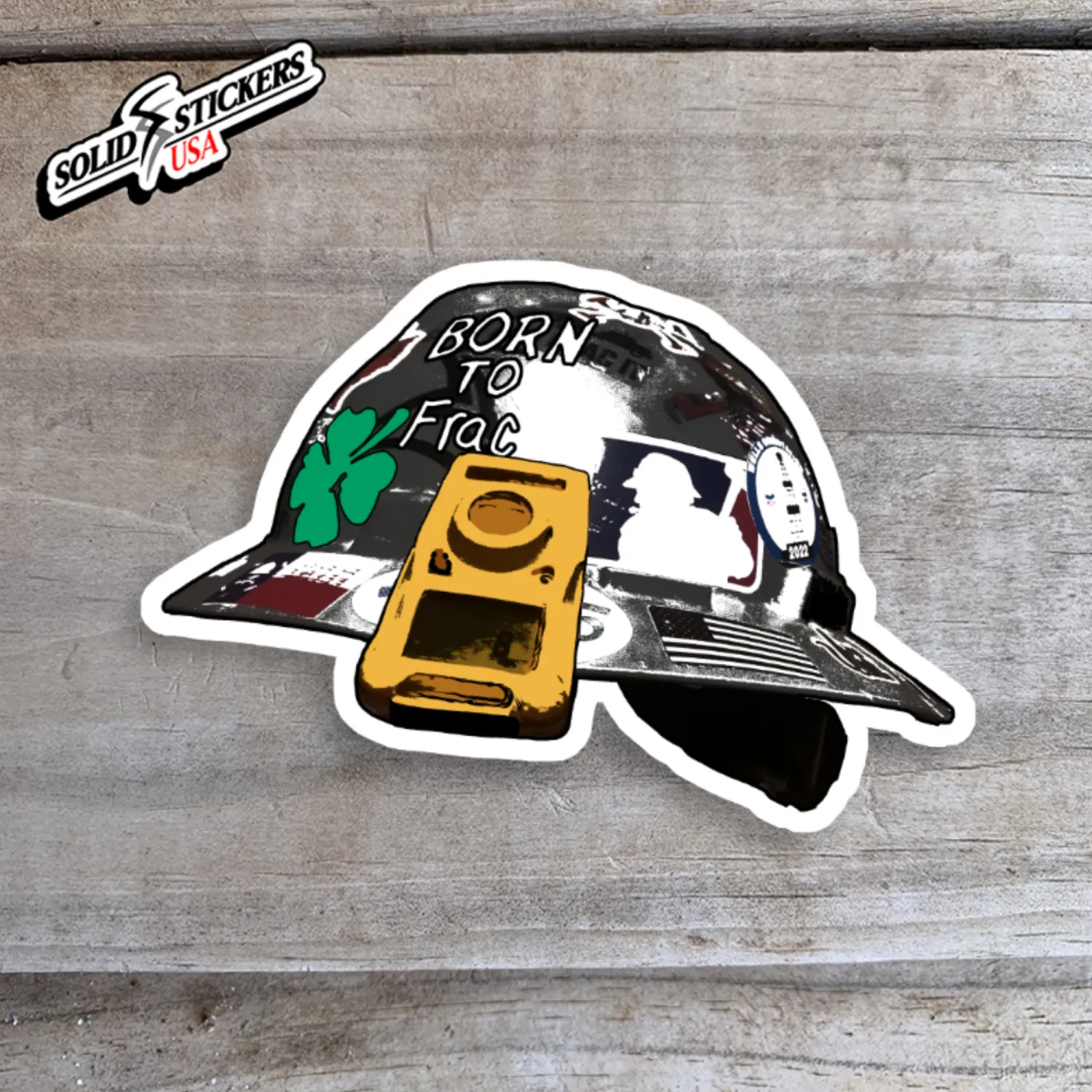 Born To Frac Vinyl Sticker