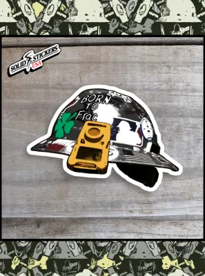 Born To Frac Vinyl Sticker
