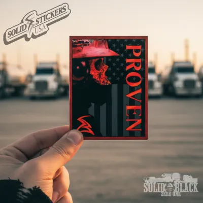 Oilfield Proven Vinyl Sticker