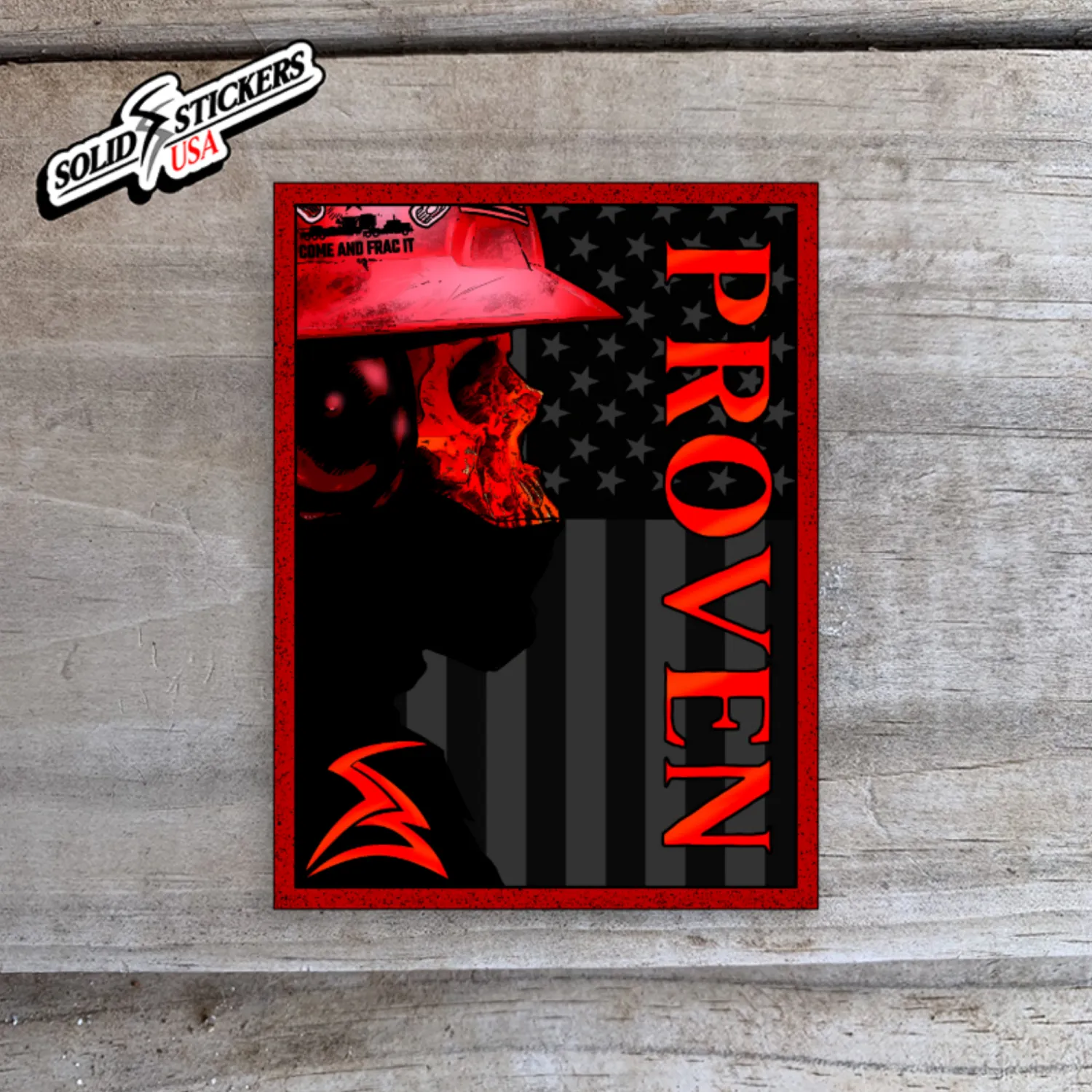 Oilfield Proven Vinyl Sticker