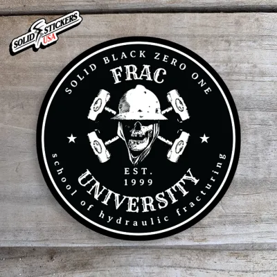 Frac University Vinyl  Sticker