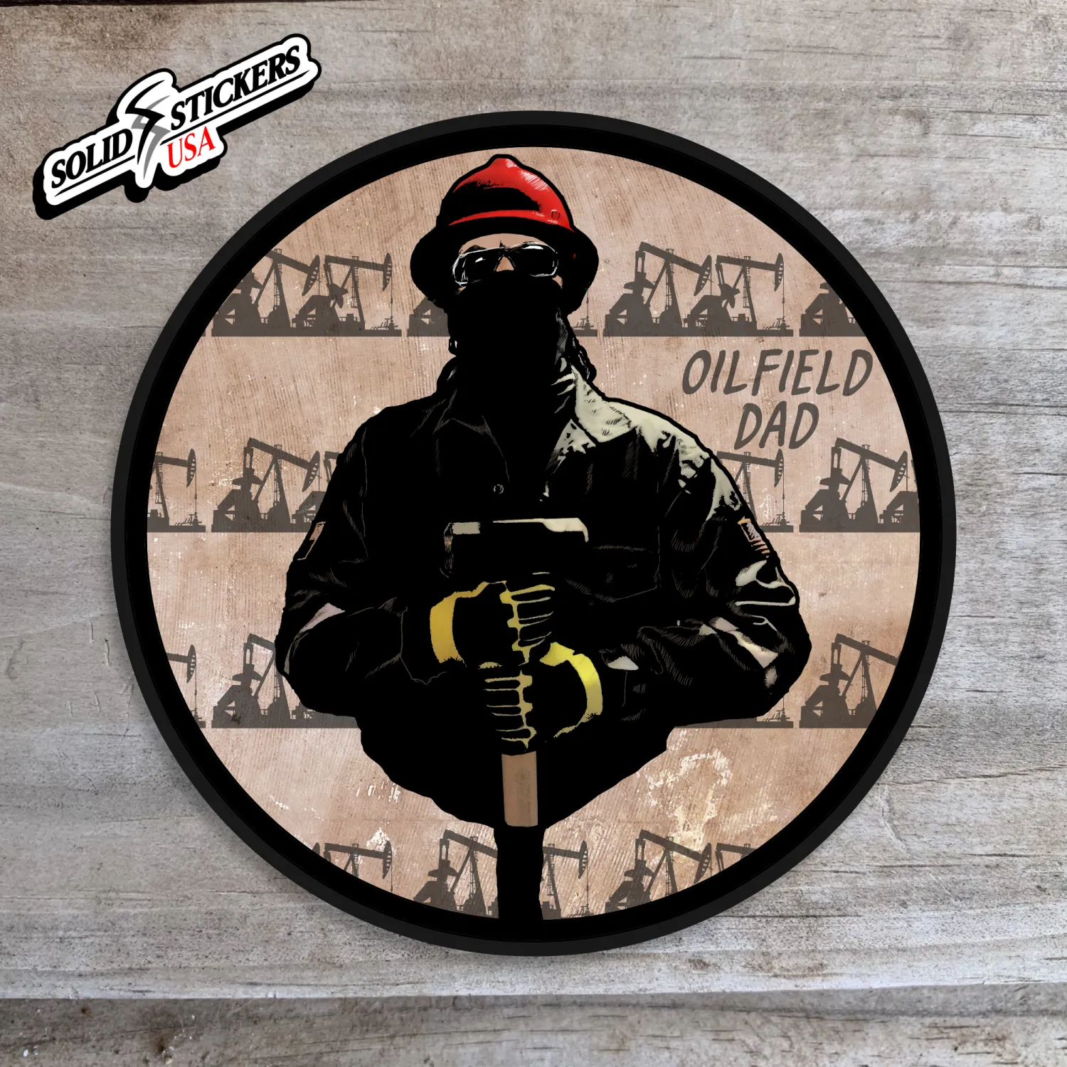 Oilfield Dads Vinyl Sticker