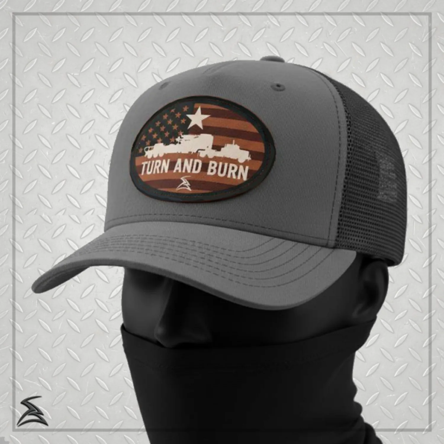 Turn And Burn Frac Pump Trucker Hat