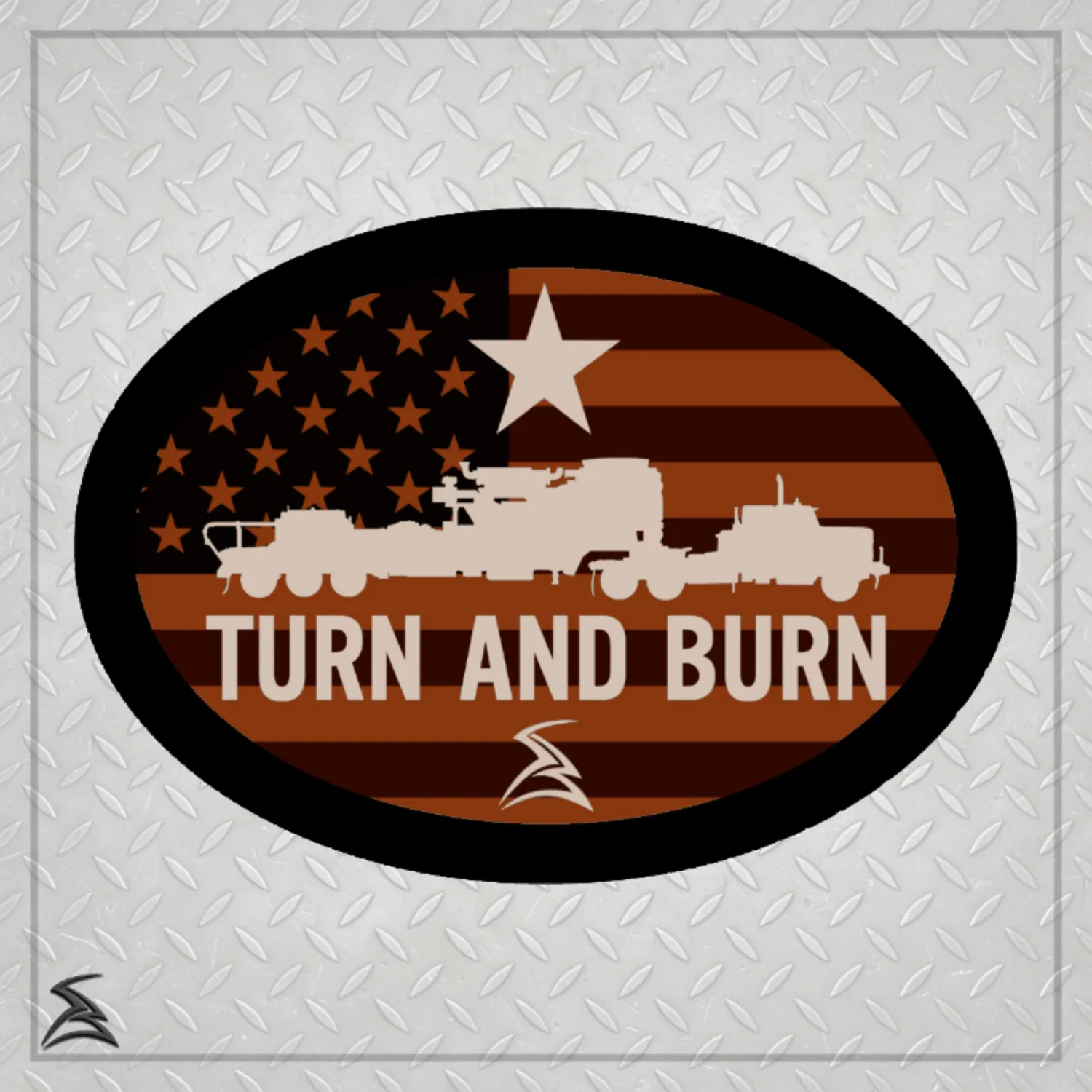 Turn And Burn Frac Pump Trucker Hat