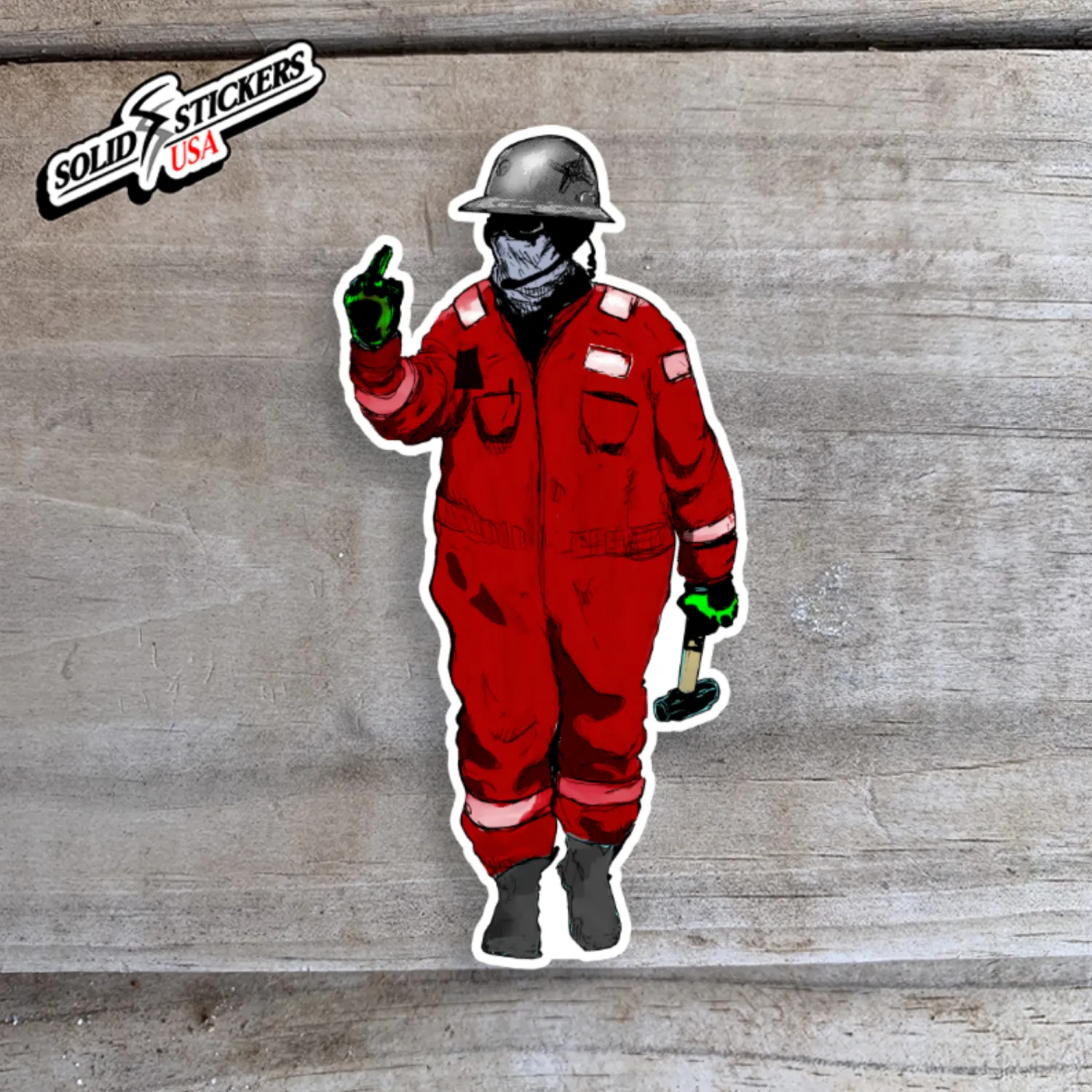 Oilfield Call of Frac Vinyl Sticker