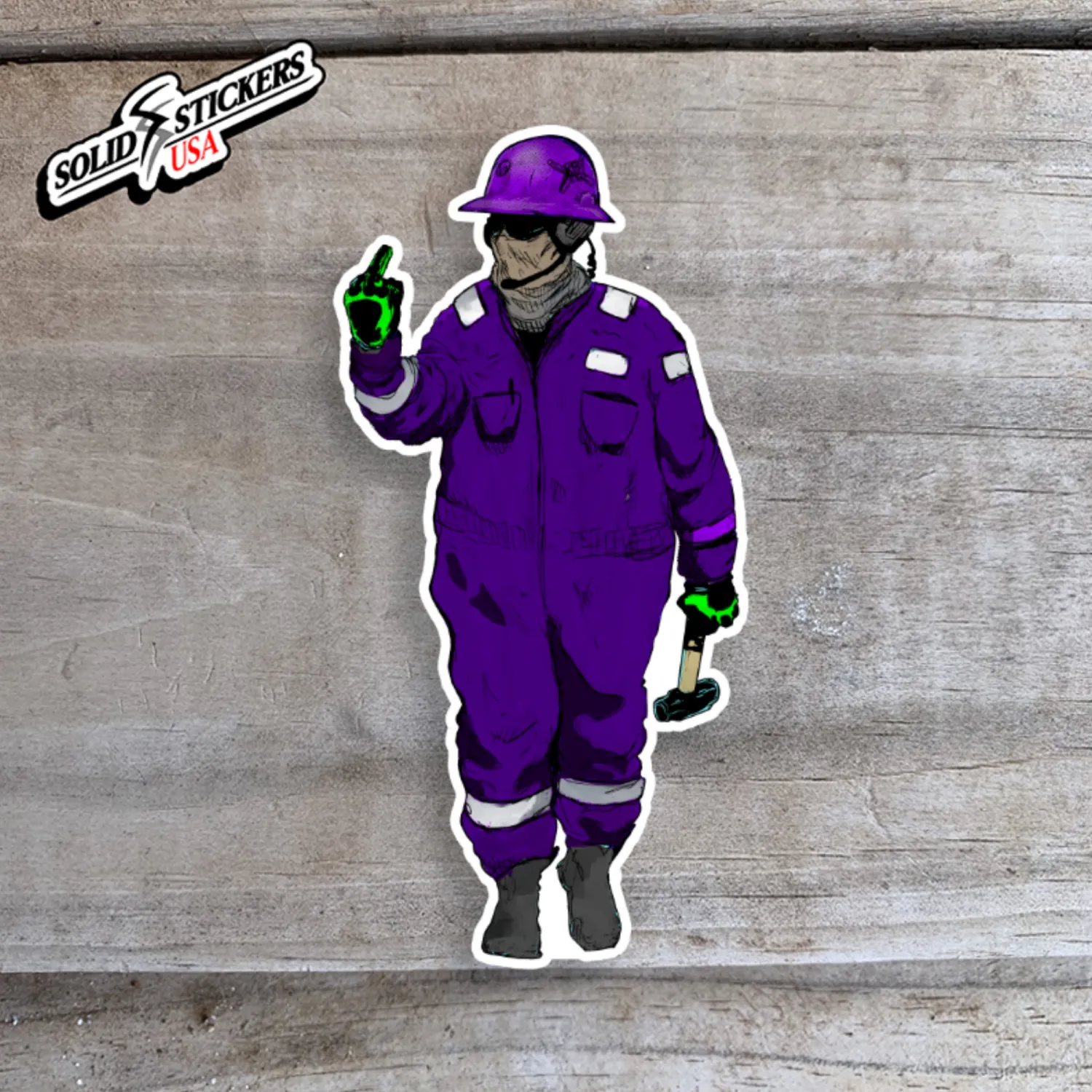 Oilfield Call of Frac Vinyl Sticker