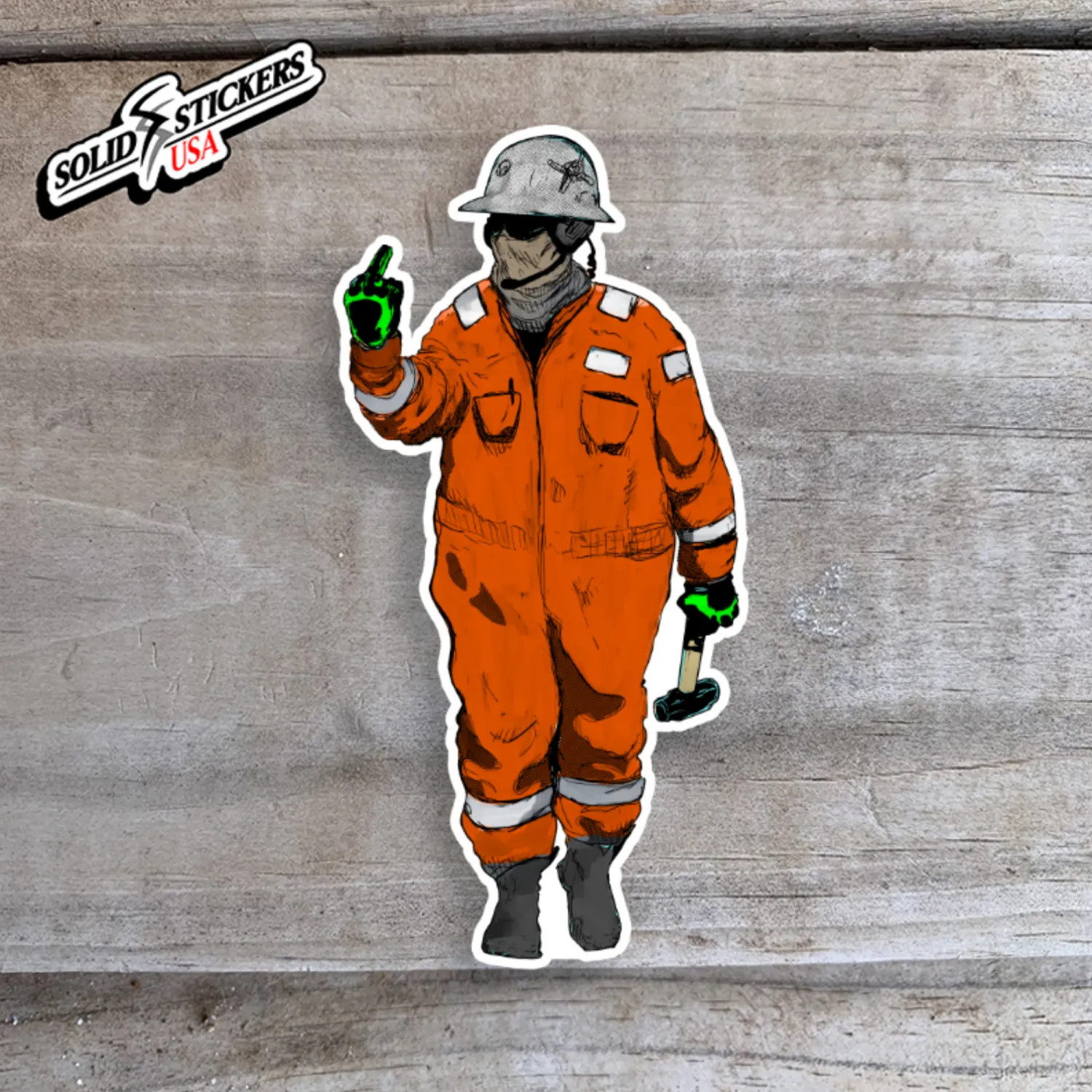 Oilfield Call of Frac Vinyl Sticker