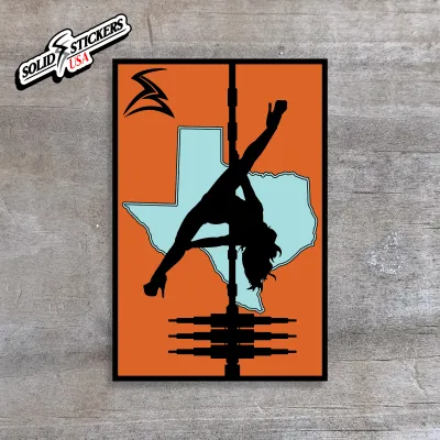 Texas Stripper Wireline Lubricator Vinyl Sticker