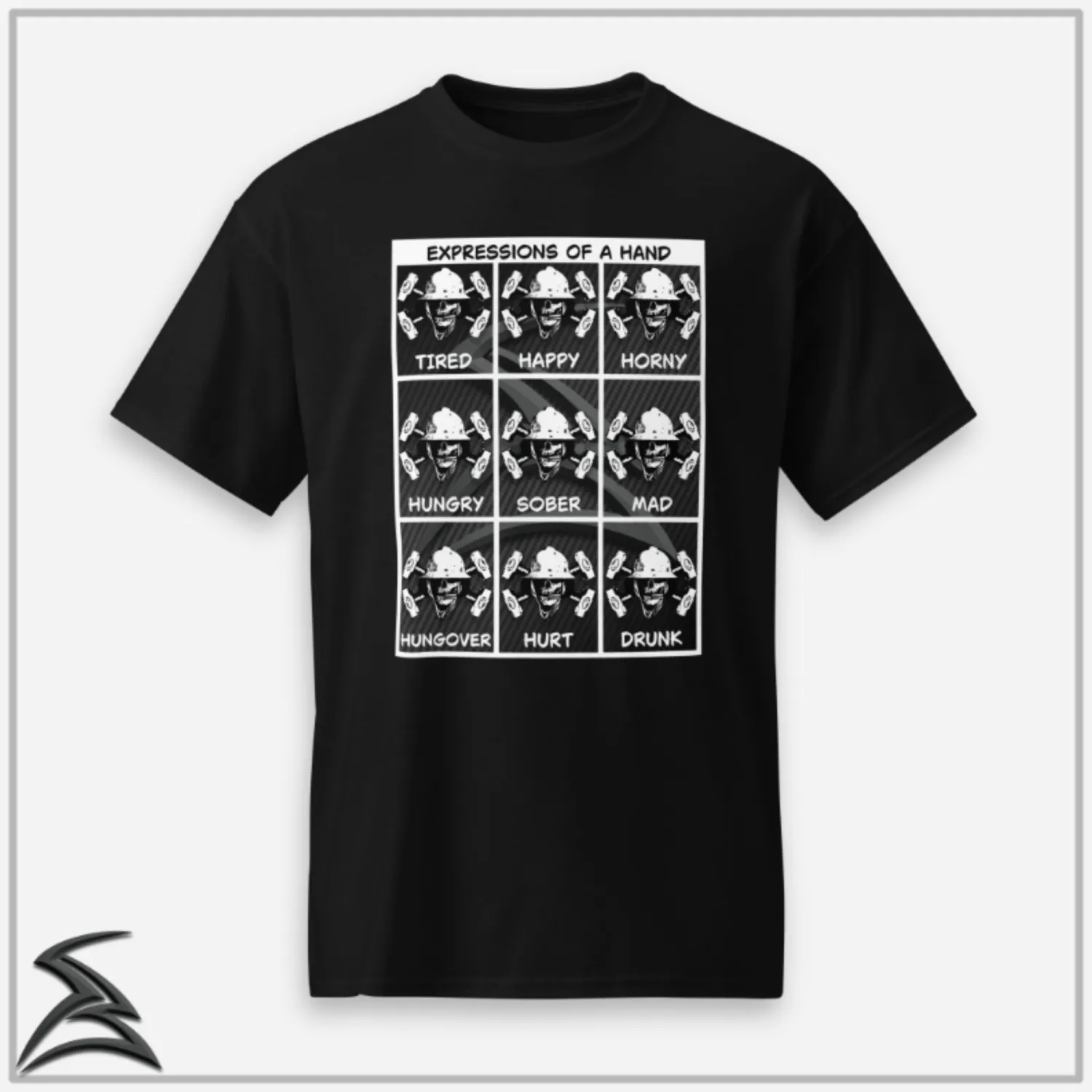 Skull &amp; Hammers Expressions of an Oilfield Hand T-Shirt