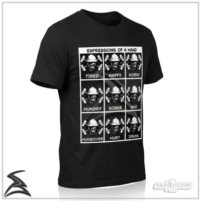 Skull &amp; Hammers Expressions of an Oilfield Hand T-Shirt
