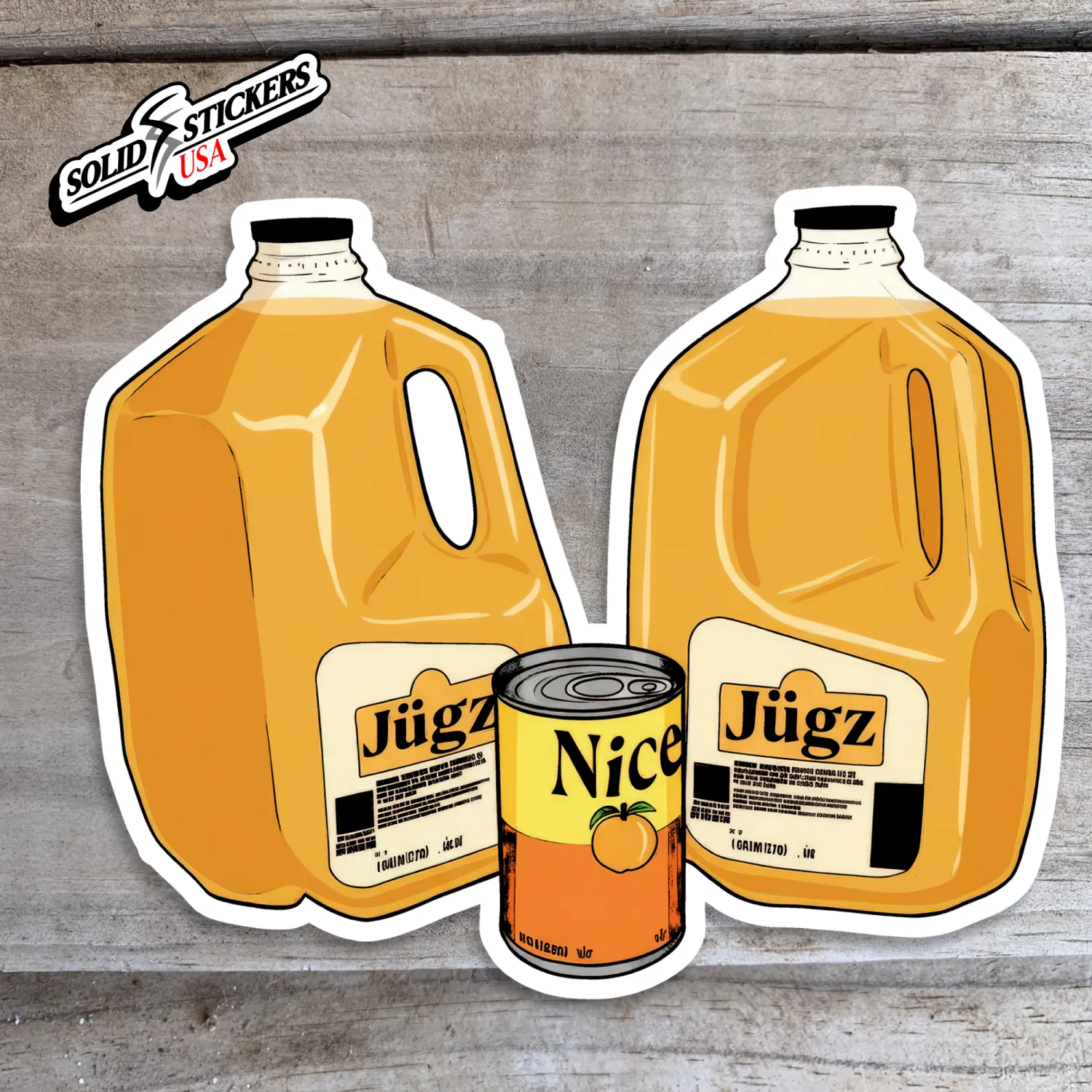 Nice Jugz Vinyl Sticker