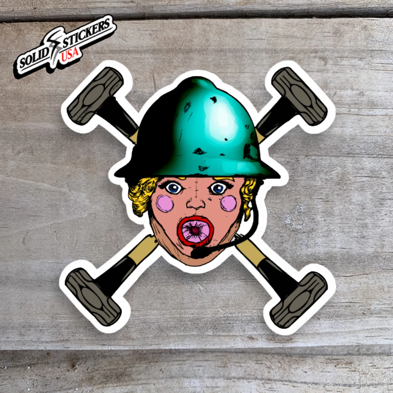 Doll &amp; Hammers Oilfield Vinyl Sticker