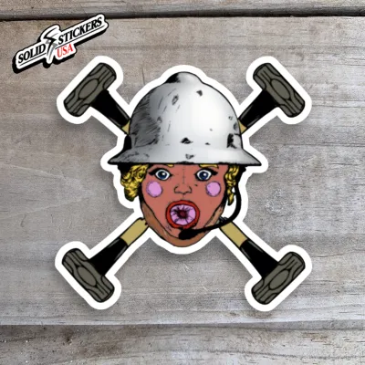 Doll &amp; Hammers Oilfield Vinyl Sticker