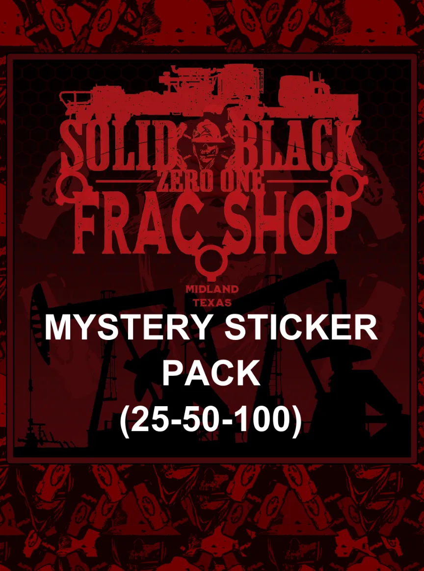 Frac Shop Mystery Sticker Pack