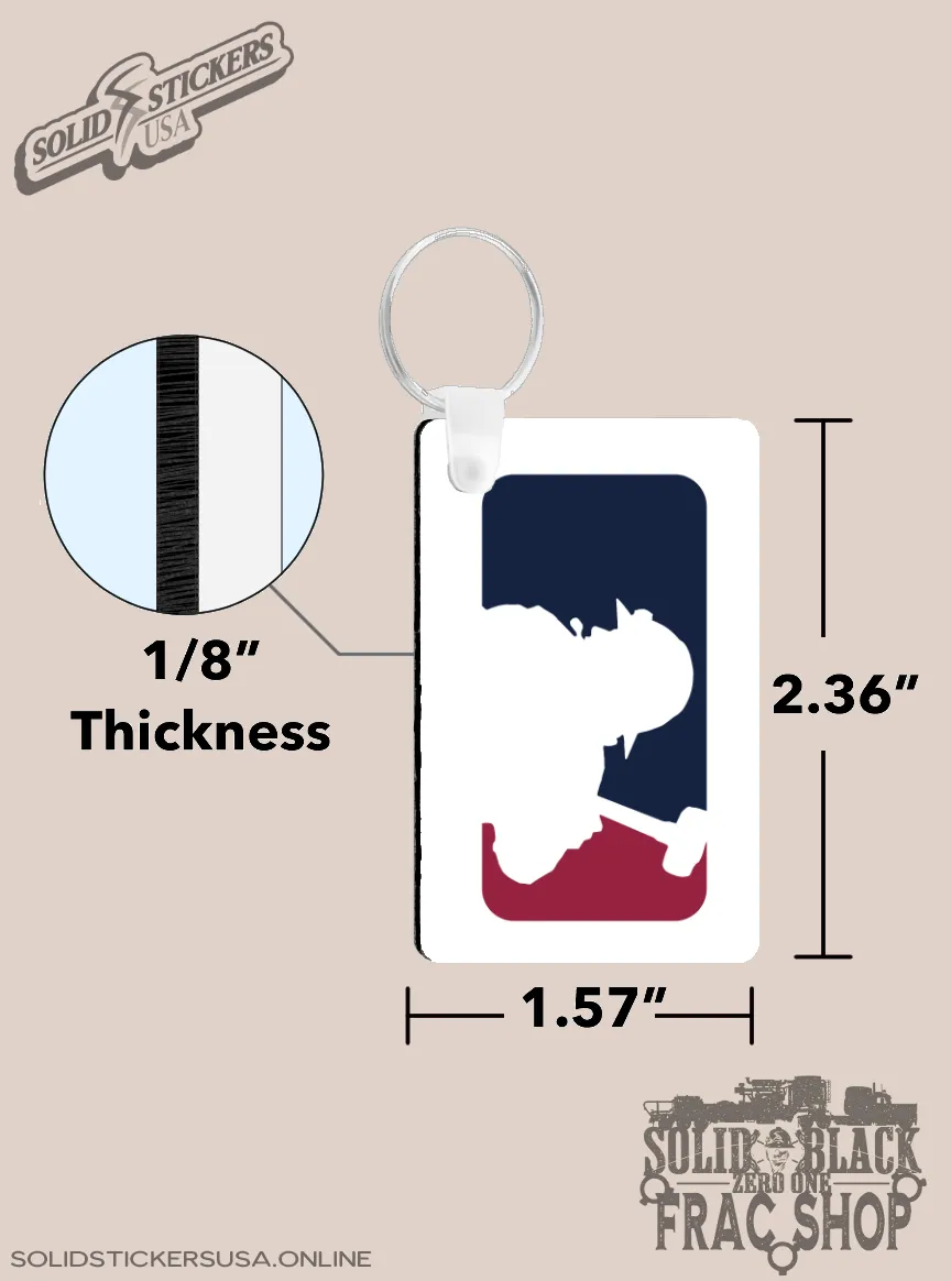 Major League Frac keychain