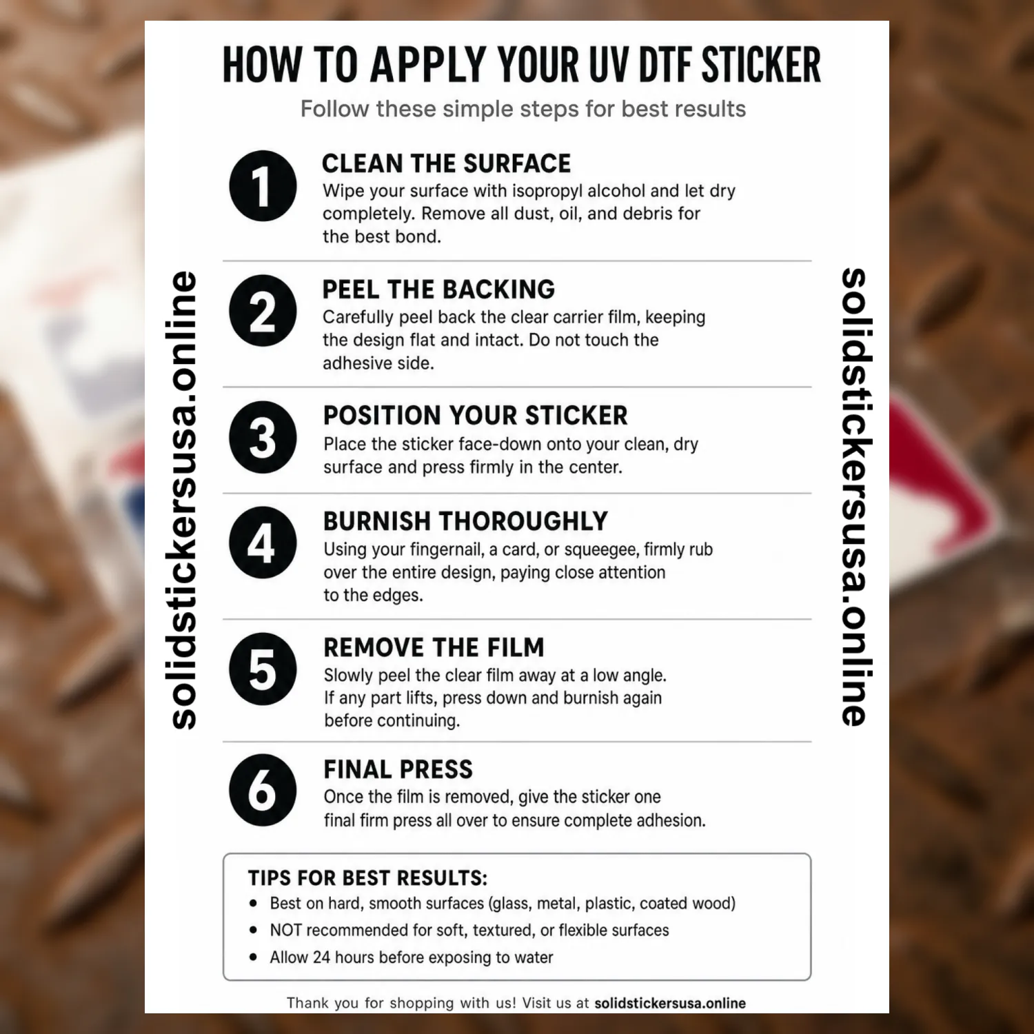 Major League Frac Transfer Sticker Pack