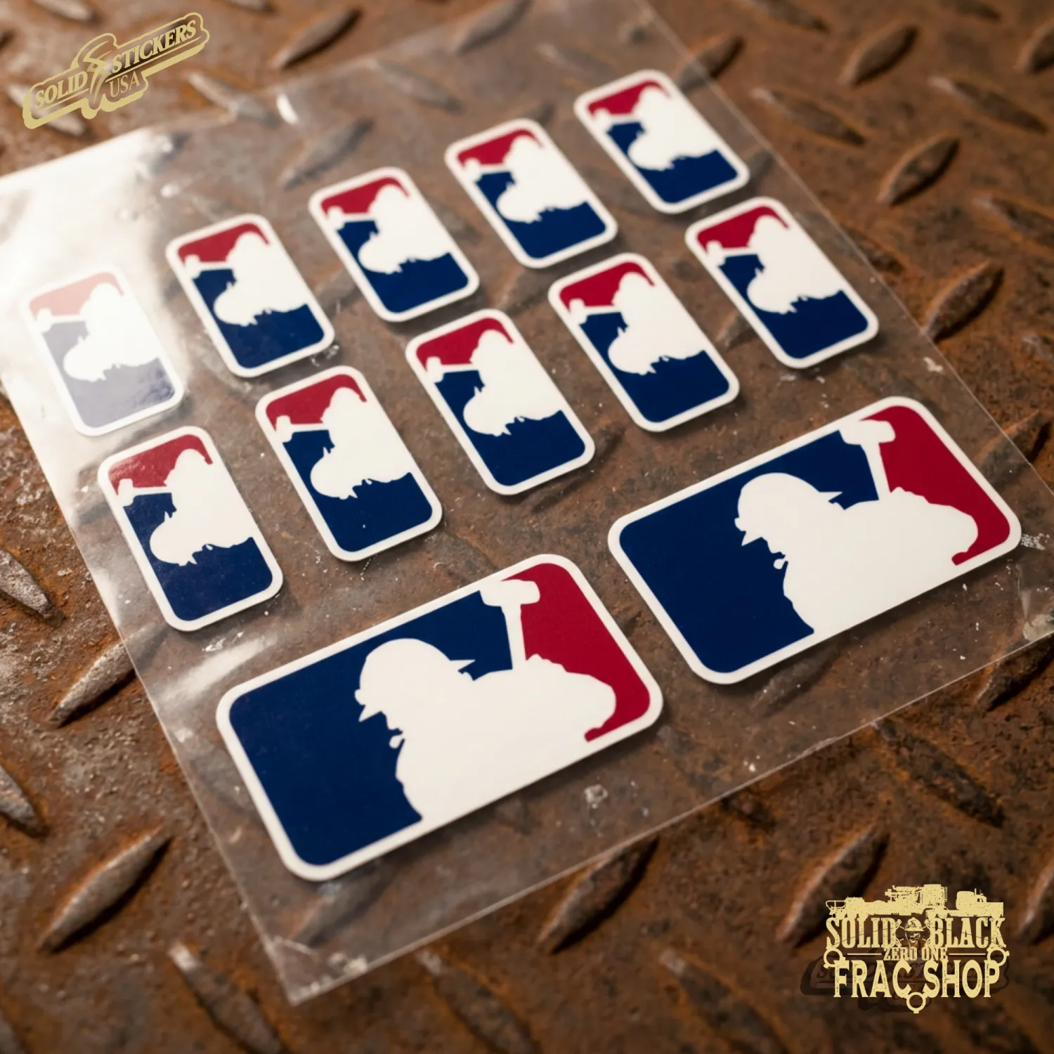 Major League Frac Transfer Sticker Pack