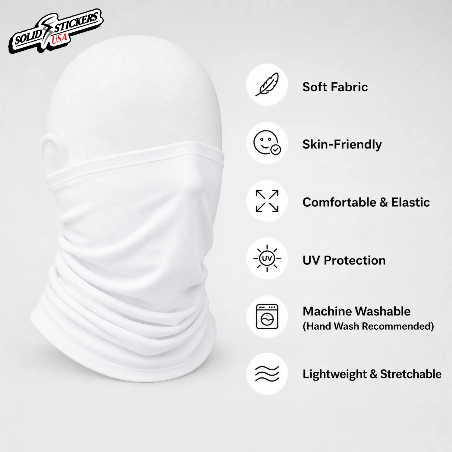 Custom Oilfield Crew Logo Neck Gaiter