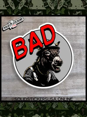 Oilfield Badass Vinyl Sticker