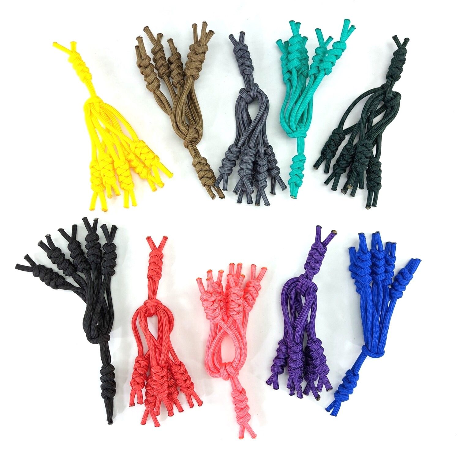 Paracord Zip Ties - Snake Knots
