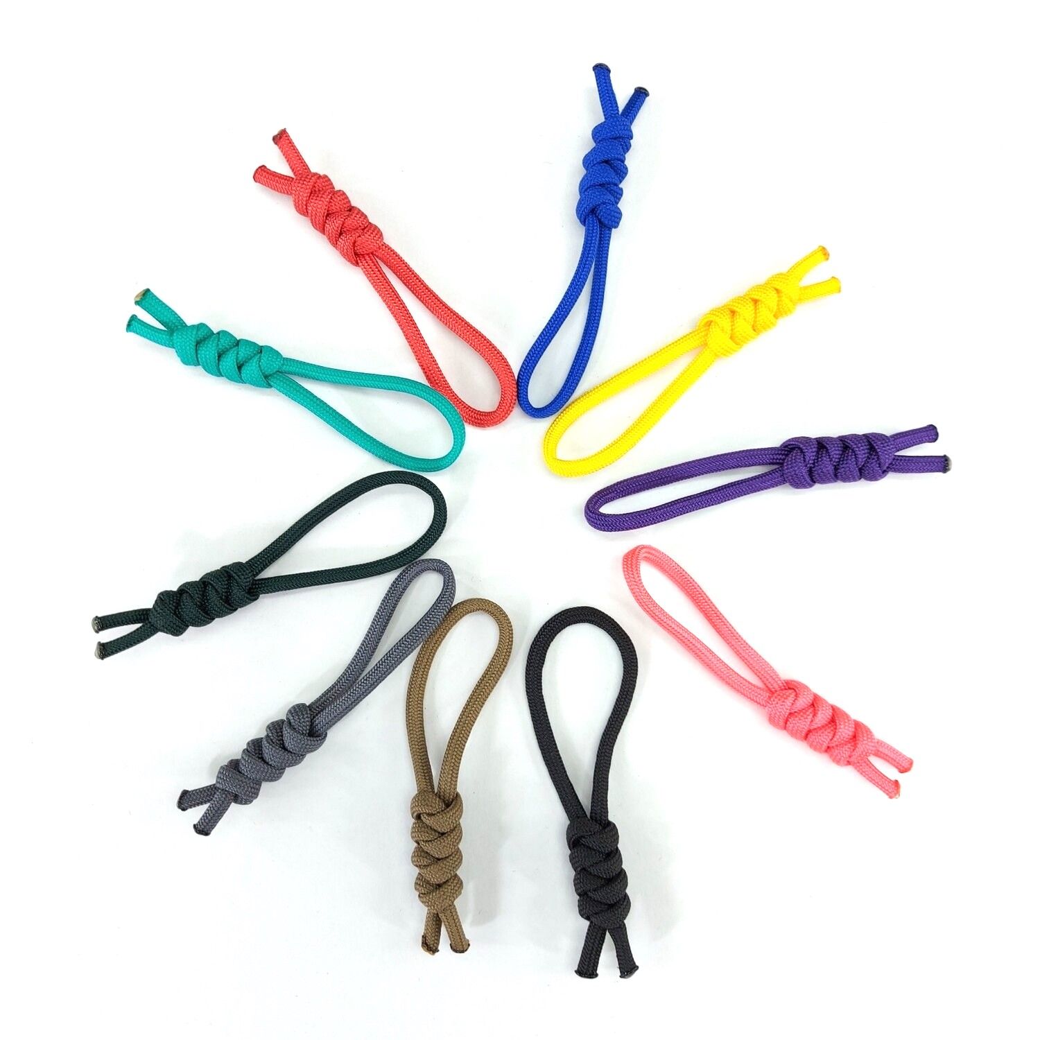 Paracord Zip Ties - Snake Knots