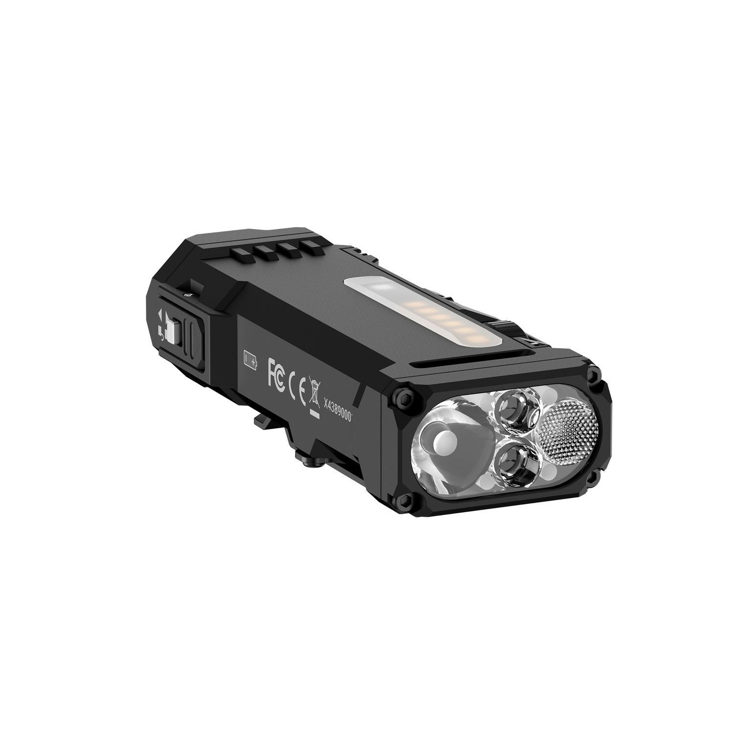 WUBEN X4 Compact Multi-Function 1500 Lumen EDC Tactical Flashlight