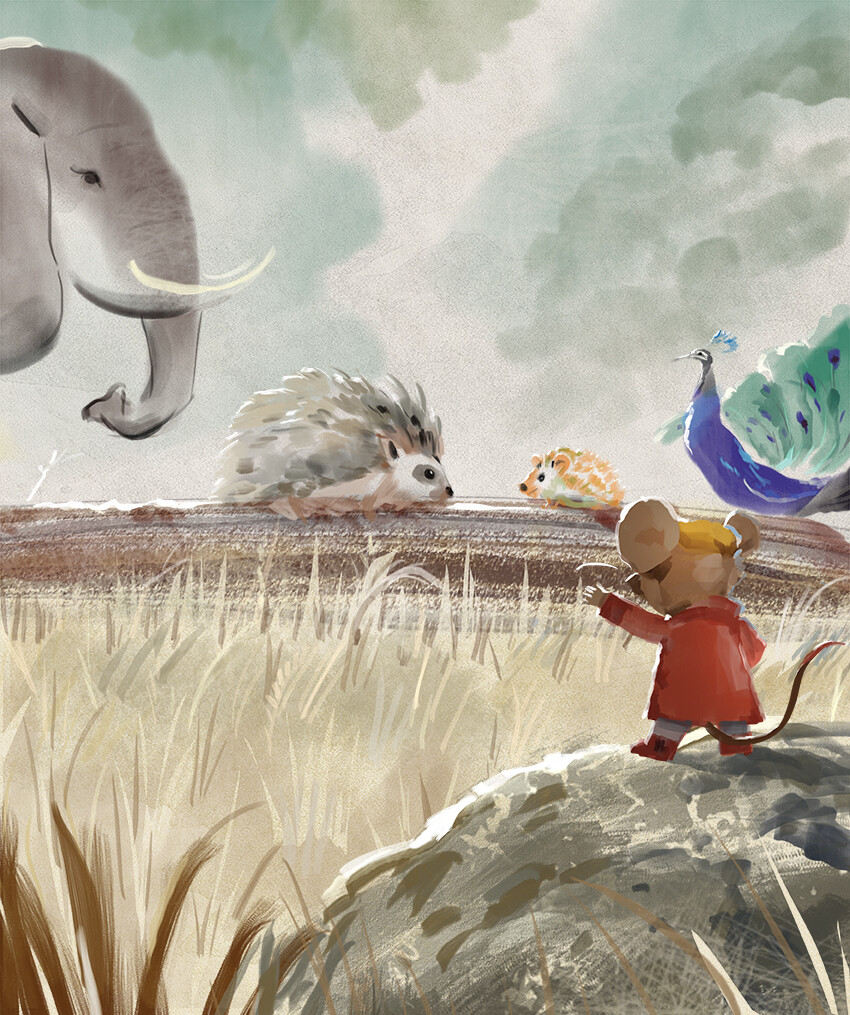 Mr Brown Mouse The Porcupine &amp; The Hedgehog