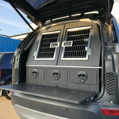 4 x 4 / SUV Dog Box & Drawer Combinations