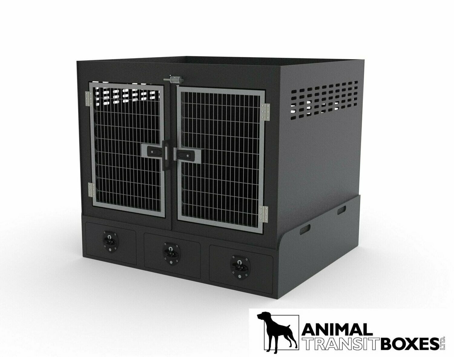 Double Dog Van Transit Box with Storage Drawers